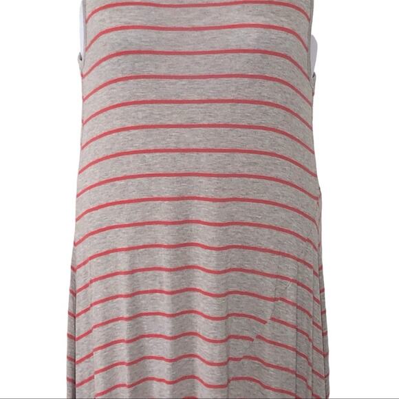 Marc New York Performance Sleeveless Asymmetrical Striped Sundress Size Large - Picture 8 of 14